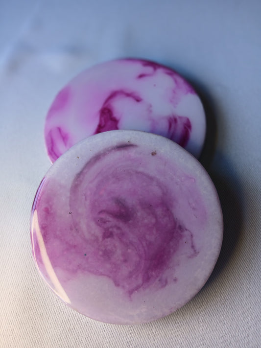 Pink Galaxy Coasters (set of 2)