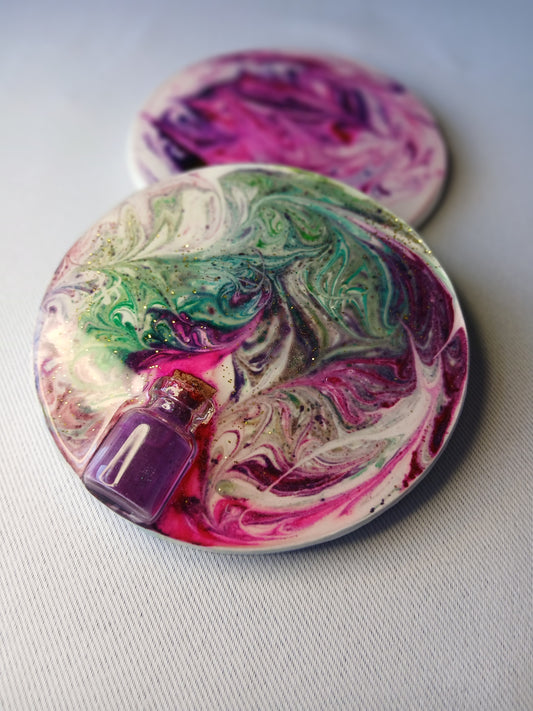 The Magician's Cup Coasters (set of 2)