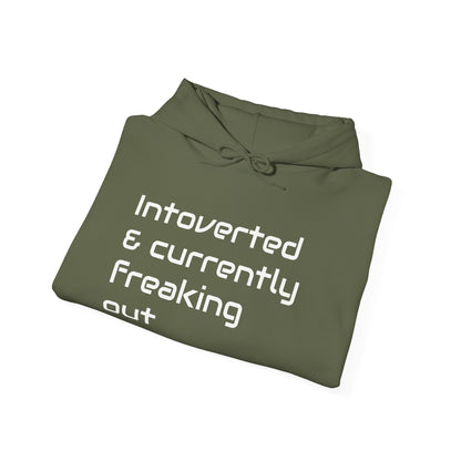 Funny Introvert Unisex Hoodie - 'Say it all without speaking a word'