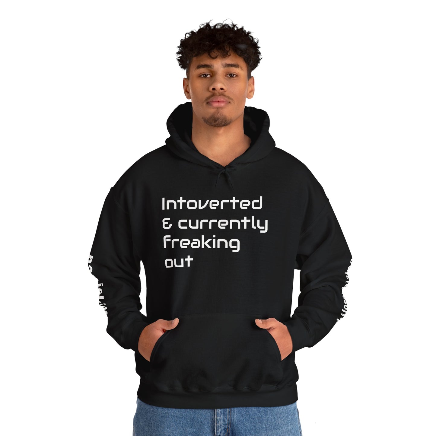 Funny Introvert Unisex Hoodie - 'Say it all without speaking a word'