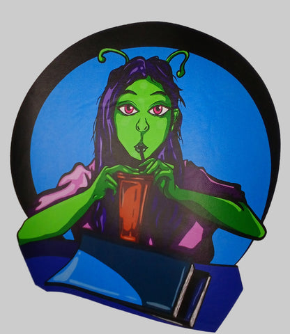 Canvas Tote Bag - Alien Girl