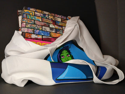Canvas Tote Bag - Alien Girl