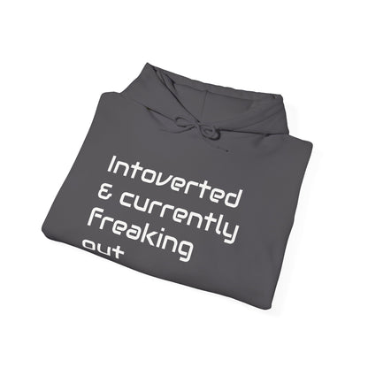 Funny Introvert Unisex Hoodie - 'Say it all without speaking a word'