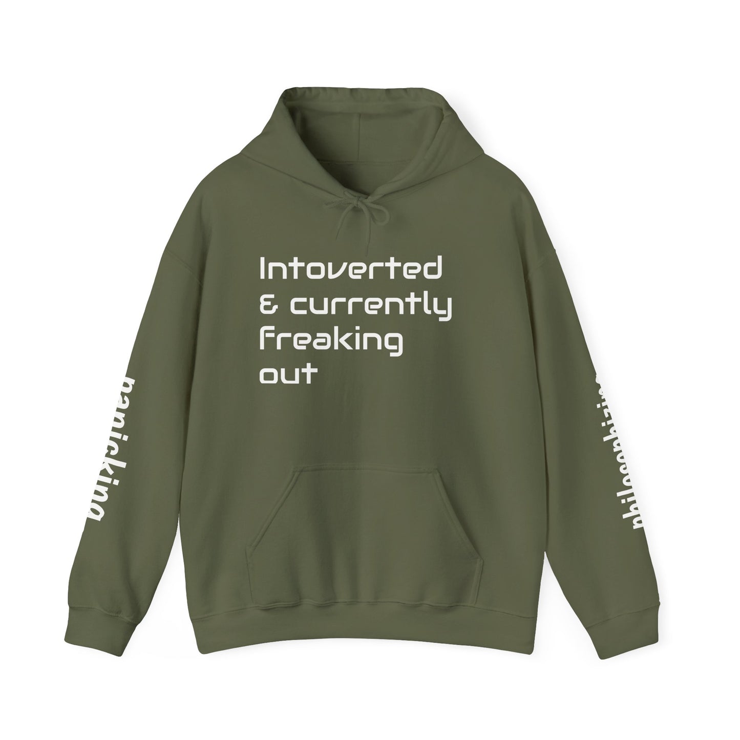 Funny Introvert Unisex Hoodie - 'Say it all without speaking a word'