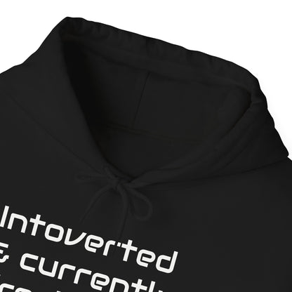 Funny Introvert Unisex Hoodie - 'Say it all without speaking a word'