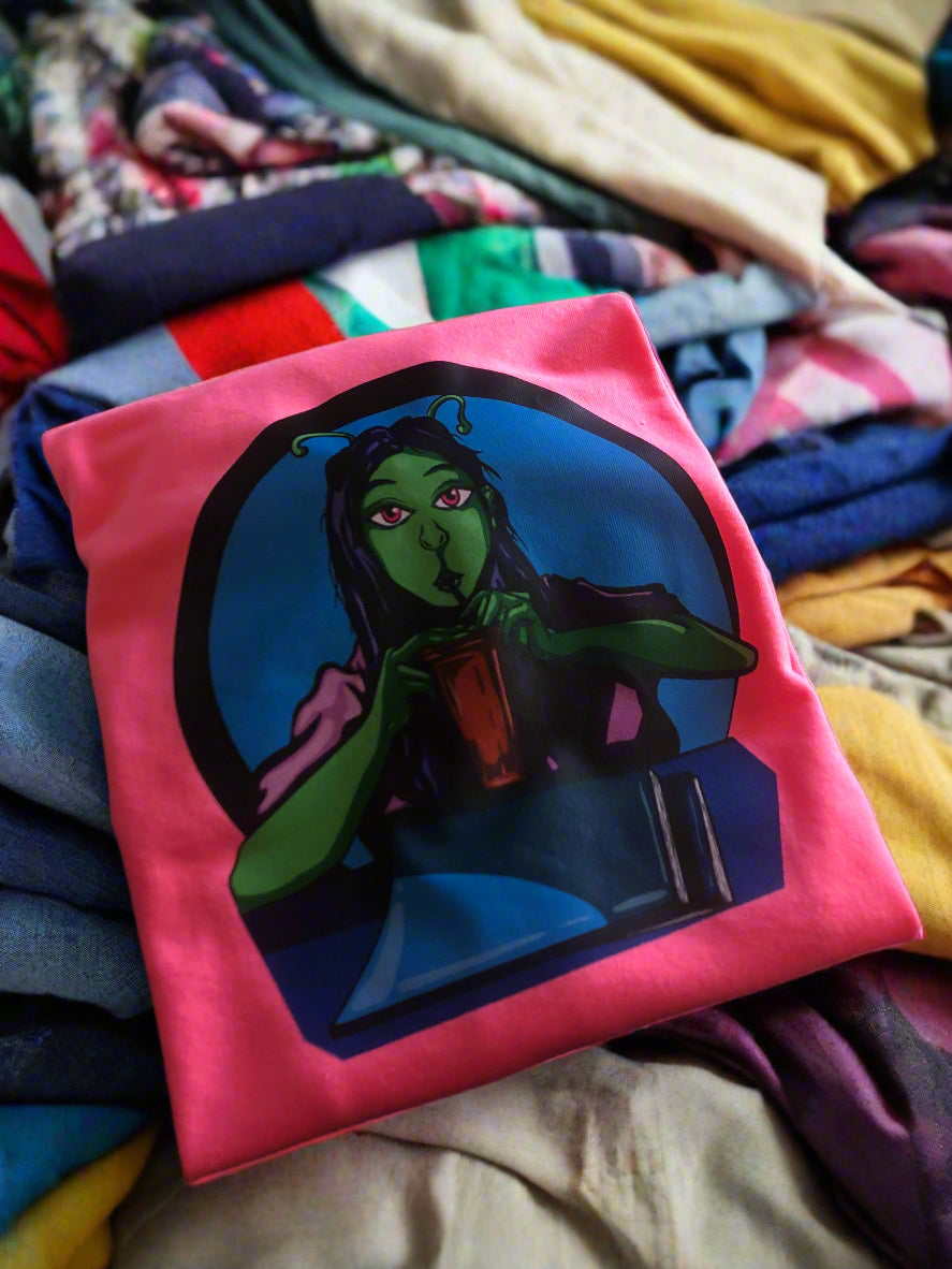 Long Sleeve - Alien girl