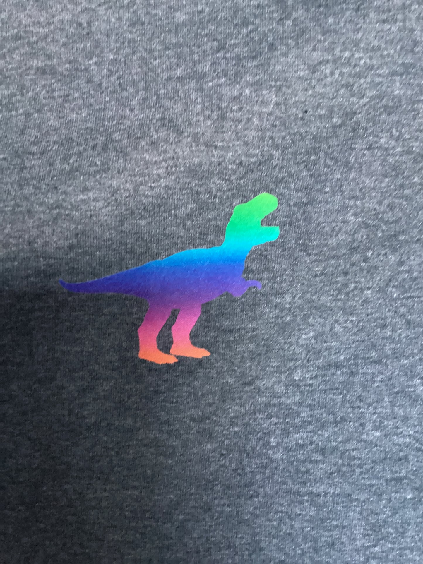 Short sleeve tee - rainbow dino